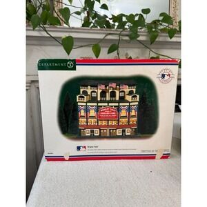 Department 56 Wrigley Field Chicago Cubs 56.58933 OS Multicolor Lighted